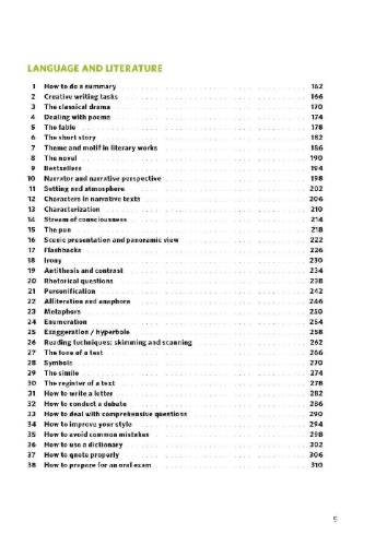 Buchcover und Innenansicht für das Buch: PONS Der große Abi-Check Englisch