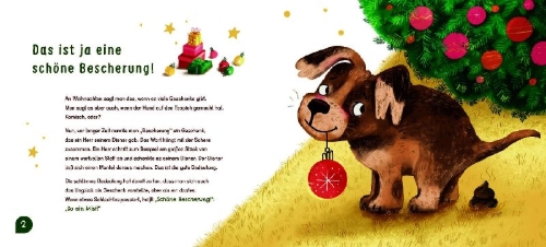 Buchcover und Innenansicht für das Buch: Da lachen ja die Hühner!