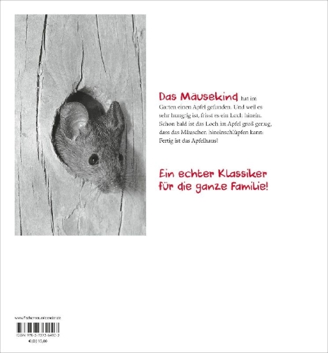 Buchcover und Innenansicht für das Buch: Das Apfelmäuschen