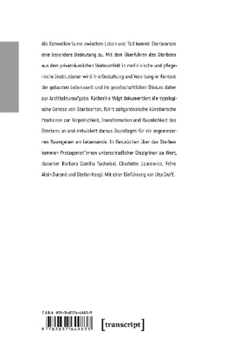 Buchcover und Innenansicht für das Buch: Sterbeorte