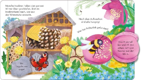 Buchcover und Innenansicht für das Buch: Peep Inside Springtime