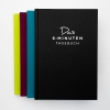 Buchcover und Innenansicht für das Buch: Das 6-Minuten-Tagebuch (schwarz)