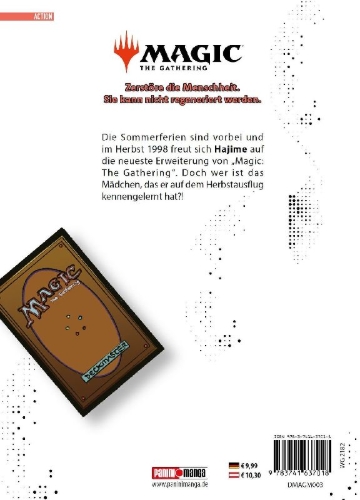 Buchcover und Innenansicht für das Buch: Magic: The Gathering - Zerstöre die Menschheit. Sie kann nicht regeneriert werden. 03