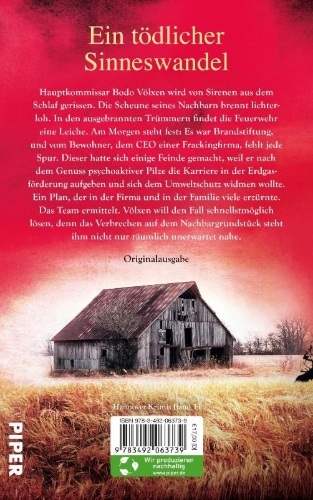 Buchcover und Innenansicht für das Buch: Deine Welt wird brennen
