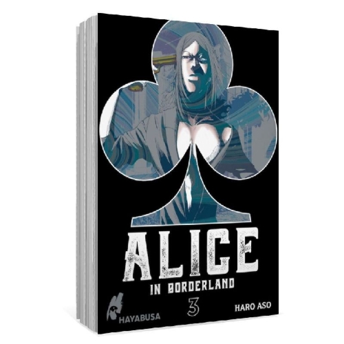Buchcover und Innenansicht für das Buch: Imawa no Kuni no Alice