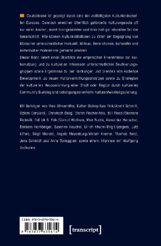 Buchcover und Innenansicht für das Buch: Teilhabeorientierte Kulturvermittlung