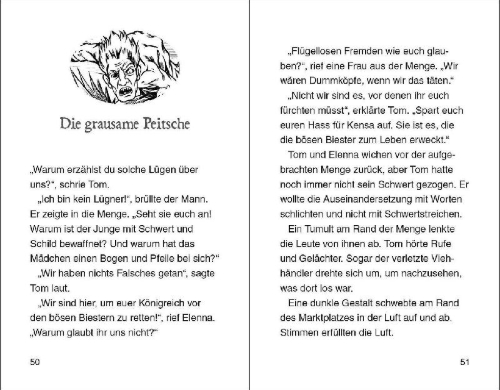Buchcover und Innenansicht für das Buch: Brutus the Hound of Horror