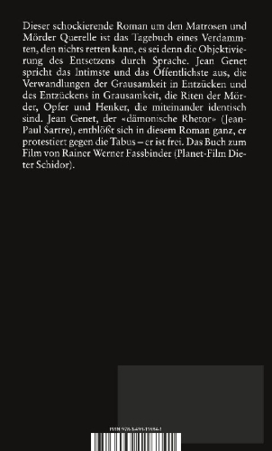 Buchcover und Innenansicht für das Buch: Querelle
