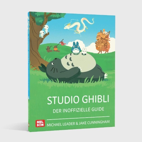 Buchcover und Innenansicht für das Buch: Studio Ghibli: Der inoffizielle Guide
