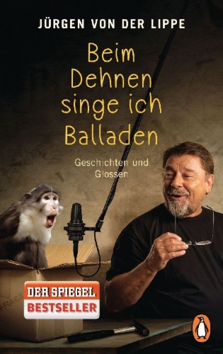 Buchcover und Innenansicht für das Buch: Beim Dehnen singe ich Balladen