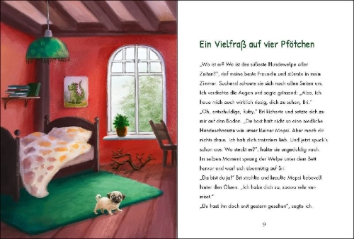 Buchcover und Innenansicht für das Buch: Ruby Fairygale und das Gold der Kobolde (Erstlese-Reihe, Band 3)