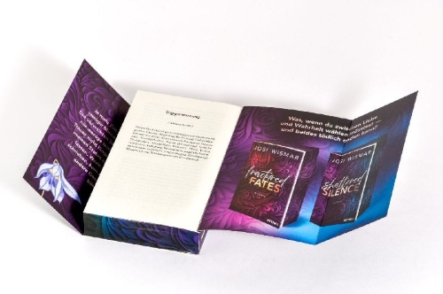 Buchcover und Innenansicht für das Buch: Shattered Silence