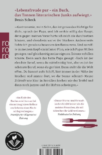 Buchcover und Innenansicht für das Buch: Sitting Küchenbull