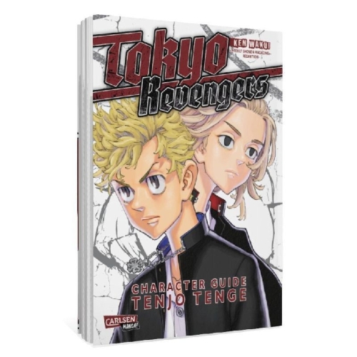 Buchcover und Innenansicht für das Buch: Tokyo (Manji) Revengers: Character Book Tenjo Tenge