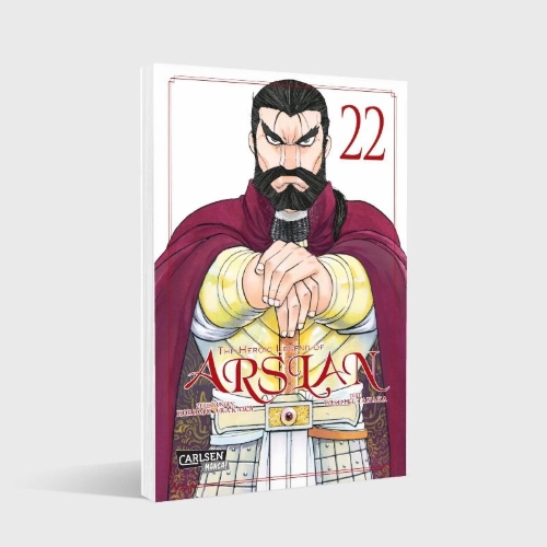 Buchcover und Innenansicht für das Buch: Arslan Senki
