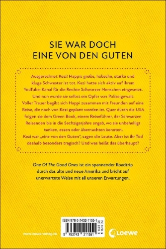 Buchcover und Innenansicht für das Buch: One Of The Good Ones