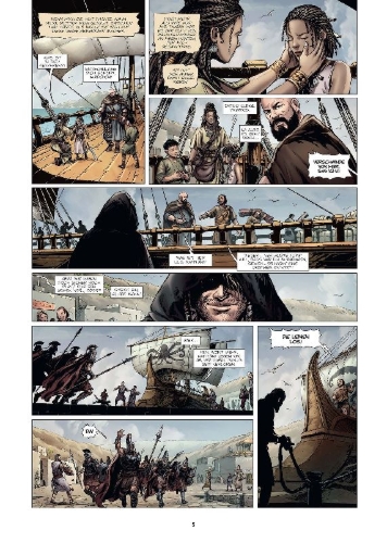 Buchcover und Innenansicht für das Buch: Titans 4