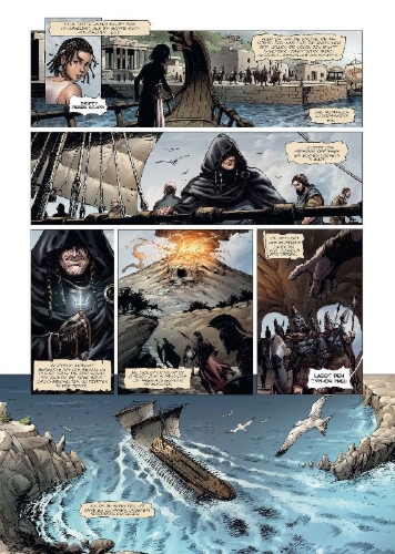 Buchcover und Innenansicht für das Buch: Titans 4