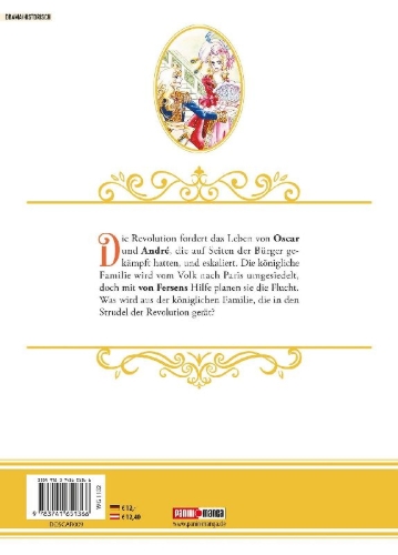 Buchcover und Innenansicht für das Buch: Lady Oscar: Die Rose von Versailles 09
