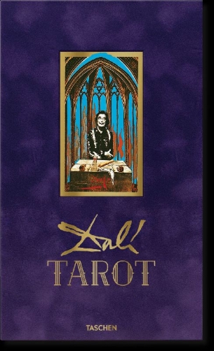 Buchcover und Innenansicht für das Buch: Dalí. Tarot
