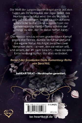 Buchcover und Innenansicht für das Buch: Immortal with your blood
