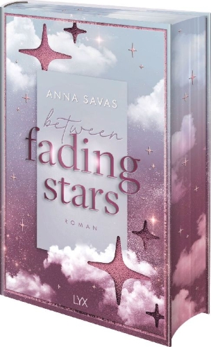 Buchcover und Innenansicht für das Buch: Between Fading Stars