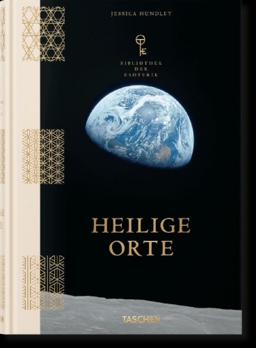 Buchcover und Innenansicht für das Buch: Heilige Orte. Bibliothek der Esoterik