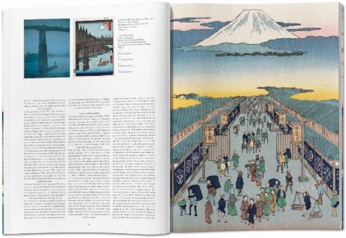 Buchcover und Innenansicht für das Buch: Hiroshige. One Hundred Famous Views of Edo
