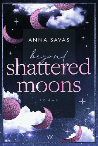 Buchcover und Innenansicht für das Buch: Beyond Shattered Moons