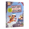 Buchcover und Innenansicht für das Buch: Achtung!: Steiler Schulweg