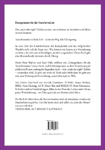 Buchcover und Innenansicht für das Buch: Übungsräume für die TRANSFORMATION