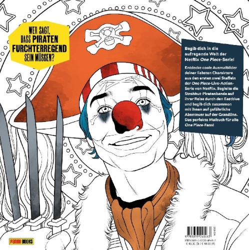 Buchcover und Innenansicht für das Buch: One Piece: The Official Coloring Book