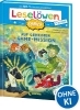 Buchcover und Innenansicht für das Buch: Leselöwen Comics 2. Klasse - Auf geheimer Game-Mission