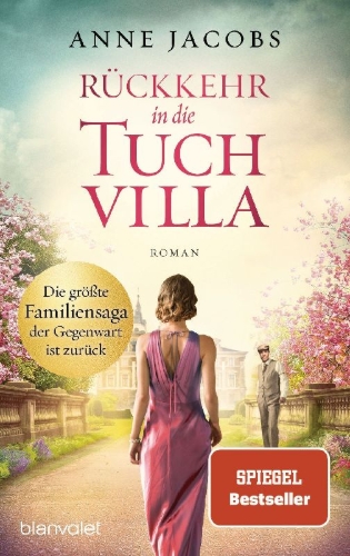 Buchcover und Innenansicht für das Buch: Rückkehr in die Tuchvilla