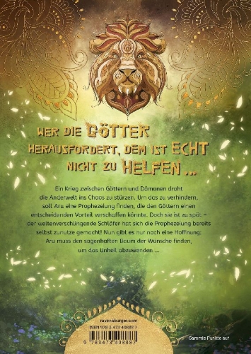 Buchcover und Innenansicht für das Buch: Aru Shah and the Tree of Wishes