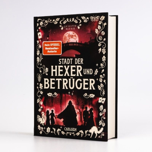 Buchcover und Innenansicht für das Buch: Stadt der Hexer und Betrüger (Stadt der Magier 3)