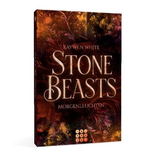 Buchcover und Innenansicht für das Buch: Stone Beasts 3: Morgenleuchten