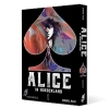 Buchcover und Innenansicht für das Buch: Imawa no Kuni no Alice