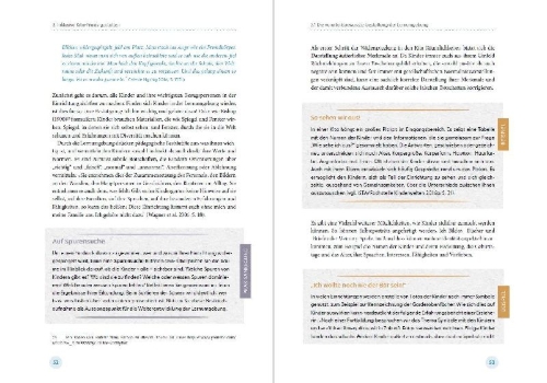 Buchcover und Innenansicht für das Buch: Vorurteilen und Diskriminierung in der Kita begegnen