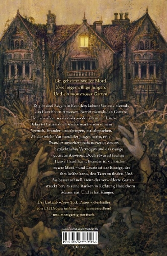 Buchcover und Innenansicht für das Buch: Hazelthorn