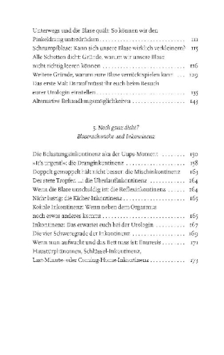 Buchcover und Innenansicht für das Buch: Wenn die Blase nervt