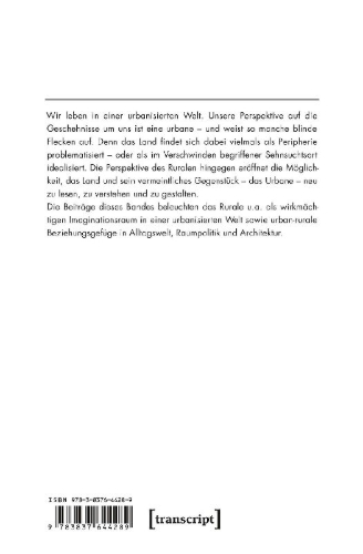 Buchcover und Innenansicht für das Buch: Rurbane Landschaften