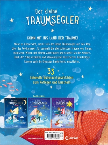 Buchcover und Innenansicht für das Buch: Der kleine Traumsegler (Band 4)