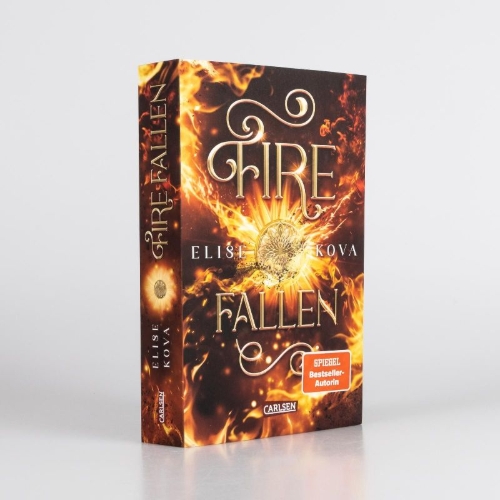 Buchcover und Innenansicht für das Buch: Fire Falling