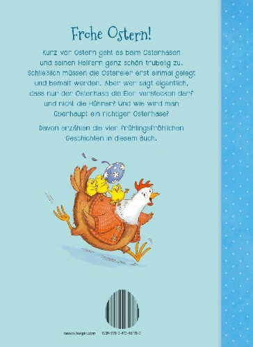 Buchcover und Innenansicht für das Buch: Frohe Ostern! - Die schönsten Vorlesegeschichten