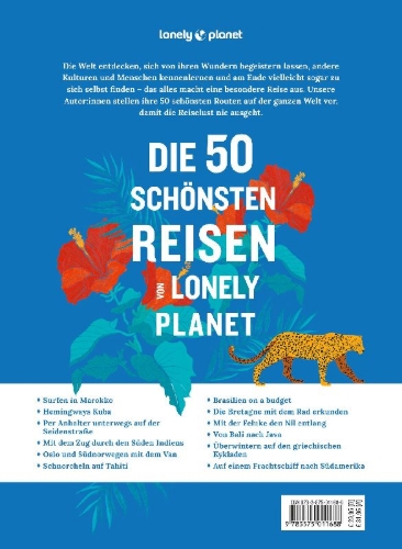 Buchcover und Innenansicht für das Buch: Les 50 plus beaux Voyages