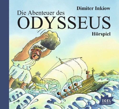 Buchcover und Innenansicht für das Buch: Die Abenteuer des Odysseus