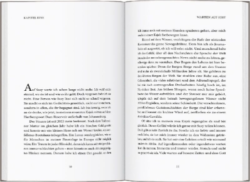 Buchcover und Innenansicht für das Buch: Warten auf Susy