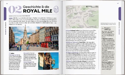 Buchcover und Innenansicht für das Buch: LONELY PLANET Reiseführer Entdecke Schottland