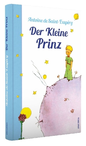 Buchcover und Innenansicht für das Buch: Der Kleine Prinz (Mit den farbigen Zeichnungen des Verfassers)
